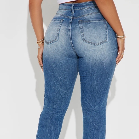 Alameda Stretch Bootcut Jeans - Medium Wash - Picture 3 of 3